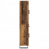 Highboard z szufladą 2 pcs Stare drewno 69,5 x 34 x 180 cm