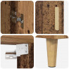 Highboard Stare drewno 69,5 x 34 x 180 cm