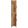 Highboard z szufladą 2 pcs Stare drewno Materiał drewnopochodny