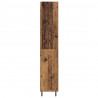 Highboard z szufladą 2 pcs Stare drewno Materiał drewnopochodny