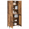 Highboard Montowane na ścianie Stare drewno 69,5 x 34 x 180 cm