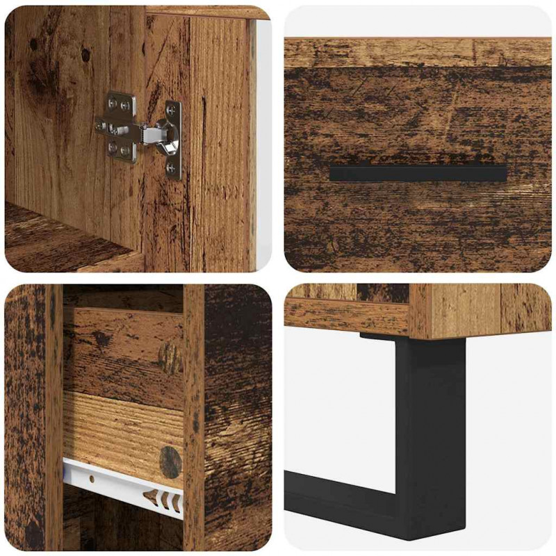 Highboard Stare drewno 34,5 x 34 x 180 cm