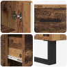 Highboard Stare drewno 34,5 x 34 x 180 cm