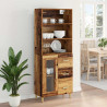 Highboard z szufladą Stare drewno 69,5 x 34 x 180 cm