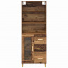 Highboard z szufladą Stare drewno 69,5 x 34 x 180 cm