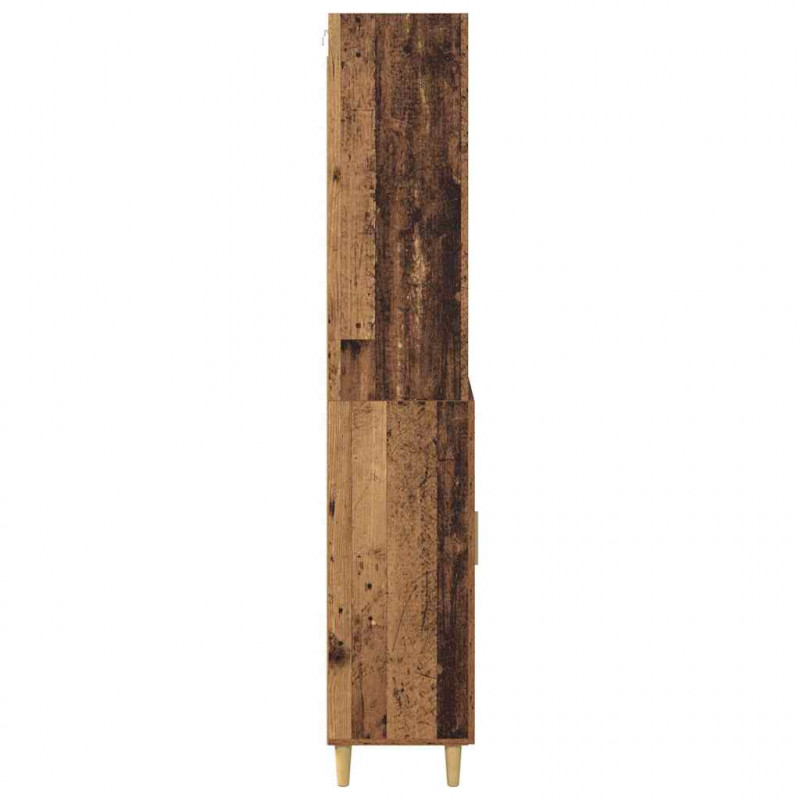 Highboard z szufladą Stare drewno 69,5 x 34 x 180 cm