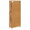 Highboard z szufladą Stare drewno 69,5 x 34 x 180 cm