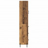 Highboard z szufladą Stare drewno 34,5 x 34 x 180 cm
