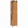 Highboard z szufladą Stare drewno 34,5 x 34 x 180 cm