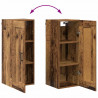 Highboard z szufladą Stare drewno 34,5 x 34 x 180 cm