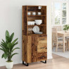 Highboard z szufladą Stare drewno 69,5 x 34 x 180 cm