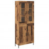 Highboard Montowane na ścianie Stare drewno 69,5 x 34 x 180 cm