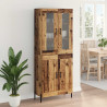 Highboard Montowane na ścianie Stare drewno 69,5 x 34 x 180 cm