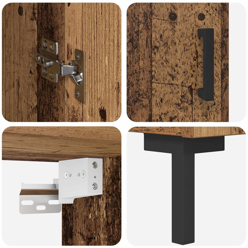 Highboard Stare drewno 69,5 x 34 x 180 cm