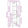 Highboard Stare drewno 69,5 x 34 x 180 cm