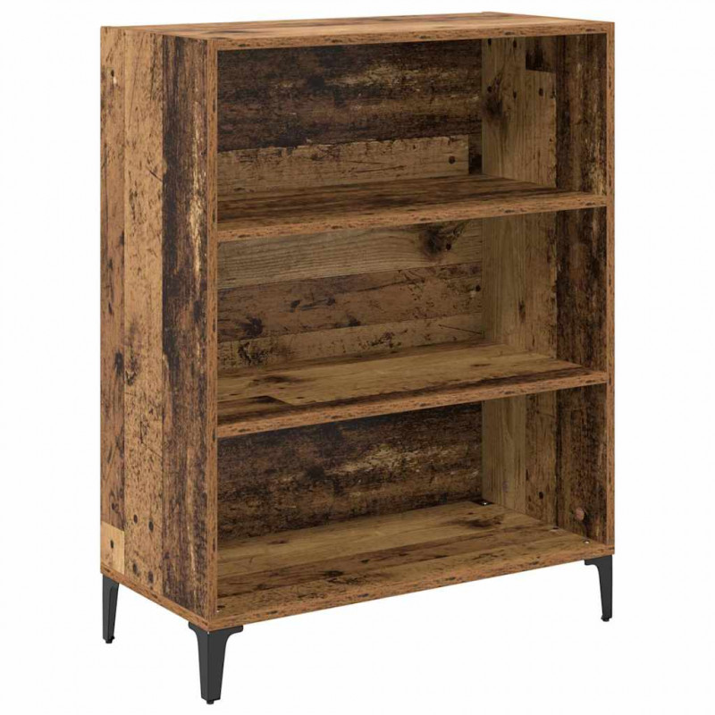 Highboard Montowane na ścianie Stare drewno 69,5 x 34 x 180 cm