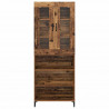 Highboard Montowane na ścianie Stare drewno 69,5 x 34 x 180 cm