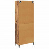 Highboard Montowane na ścianie Stare drewno 69,5 x 34 x 180 cm