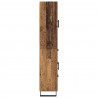 Highboard z szufladą 2 pcs Stare drewno Materiał drewnopochodny