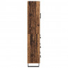 Highboard z szufladą 2 pcs Stare drewno Materiał drewnopochodny