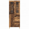 Highboard z szufladą Stare drewno 69,5 x 34 x 180 cm