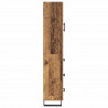 Highboard z szufladą Stare drewno 34,5 x 34 x 180 cm