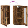 Highboard z szufladą Stare drewno 34,5 x 34 x 180 cm
