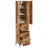 Highboard z szufladą Stare drewno 69,5 x 34 x 180 cm
