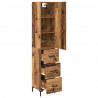 Highboard z szufladą Stare drewno 69,5 x 34 x 180 cm