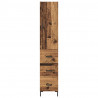 Highboard z szufladą Stare drewno 69,5 x 34 x 180 cm