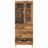 Highboard z szufladą Stare drewno 69,5 x 34 x 180 cm