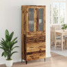 Highboard Montowane na ścianie Stare drewno 69,5 x 34 x 180 cm