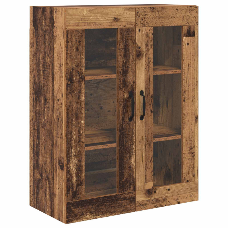 Highboard Montowane na ścianie Stare drewno 69,5 x 34 x 180 cm