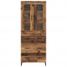 Highboard Montowane na ścianie Stare drewno 69,5 x 34 x 180 cm