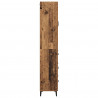 Highboard Montowane na ścianie Stare drewno 69,5 x 34 x 180 cm