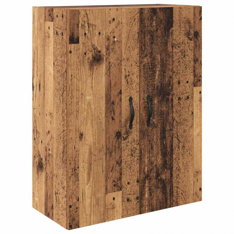 Highboard z szufladą 2 pcs Stare drewno Materiał drewnopochodny