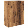 Highboard z szufladą 2 pcs Stare drewno Materiał drewnopochodny