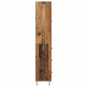 Highboard z szufladą 2 pcs Stare drewno Materiał drewnopochodny