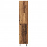 Highboard 2 pcs Stare drewno Materiał drewnopochodny