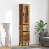 Highboard z szufladą Stare drewno 34,5 x 34 x 180 cm