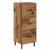Highboard z szufladą Stare drewno 34,5 x 34 x 180 cm