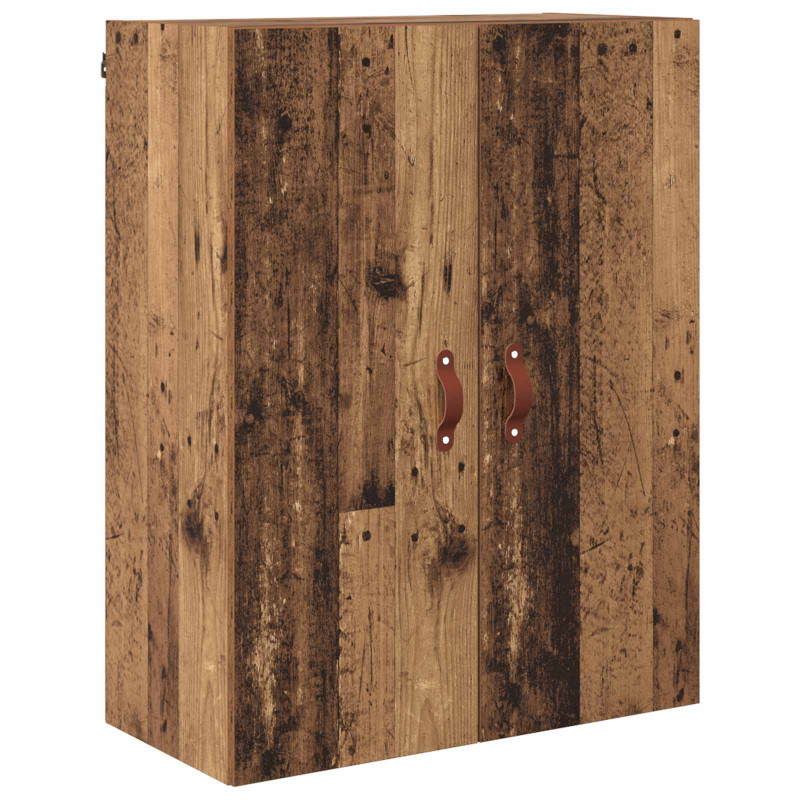 Highboard Montowane na ścianie Stare drewno 69,5 x 34 x 180 cm