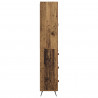 Highboard Montowane na ścianie Stare drewno 69,5 x 34 x 180 cm