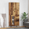 Highboard Montowane na ścianie Stare drewno 69,5 x 34 x 180 cm