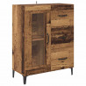 Highboard Montowane na ścianie Stare drewno 69,5 x 34 x 180 cm