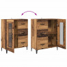 Highboard Montowane na ścianie Stare drewno 69,5 x 34 x 180 cm