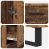 Highboard z szufladą 2 pcs Stare drewno 69,5 x 34 x 180 cm