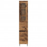 Highboard z szufladą Stare drewno 34,5 x 34 x 180 cm