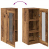 Highboard z szufladą Stare drewno 34,5 x 34 x 180 cm