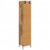 Highboard z szufladą Stare drewno 34,5 x 34 x 180 cm